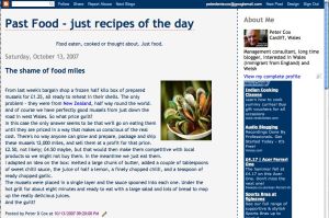 SafariScreenSnapz003 Food Blog